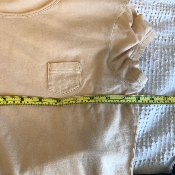 Express Baby Tee in Sherbet Crème Color - Picture 2 of 4